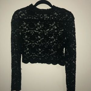 H&M Lace Crop Top